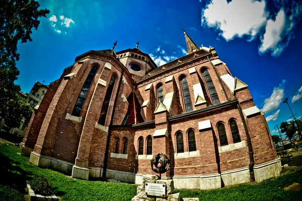 加尔文教徒教会。布达佩斯 — 图库照片