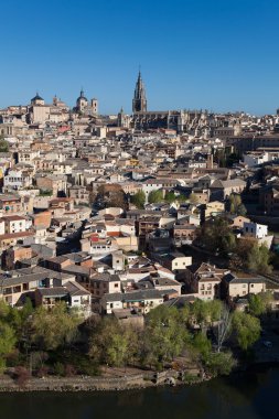 toledo, castilla la mancha, İspanya'nın panoramik