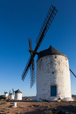 consuegra, castilla la mancha, İspanya'daki yel değirmenleri