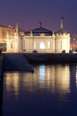 Jetty mansion, Santander, Cantabria, Spain clipart