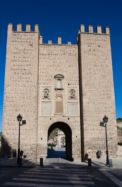 Bridge of Alcantara, Toledo, Castilla la Mancha, Spain — Stock Photo, Image