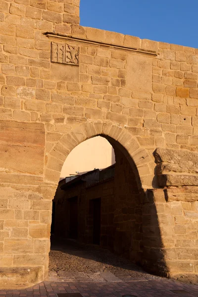 Mauern aus Ziegeln, La Rioja, Spanien — Stockfoto