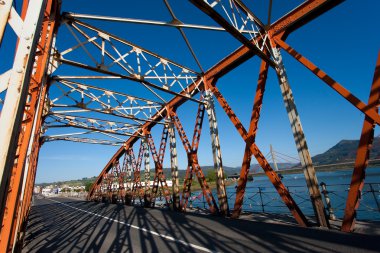 Bridge of Colindres, Cantabria, Spain clipart