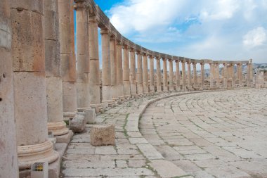 jerash sütunlar