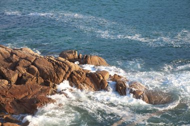 Sea in Ares, La Coruña, Galicia, Spain