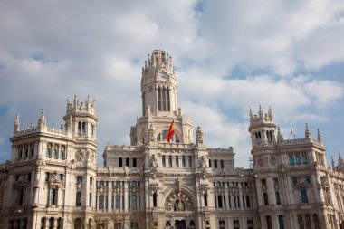 Haberleşme Kestirme palace, madrid, İspanya