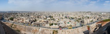 Panoramic of Aleppo clipart