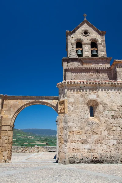 Kościół frias, burgos, Hiszpania — Zdjęcie stockowe