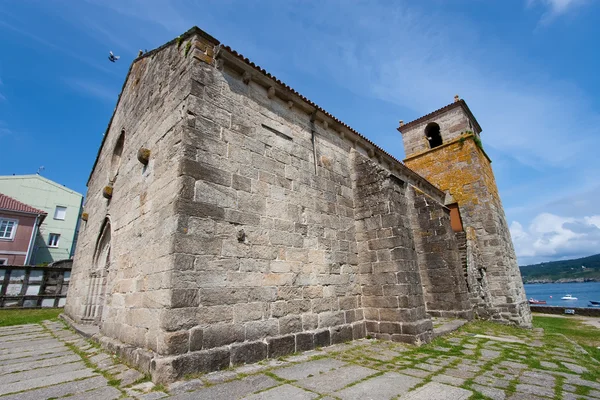Церковь в Лаксе, Ла-Коруджа, Галисия, Испания — стоковое фото
