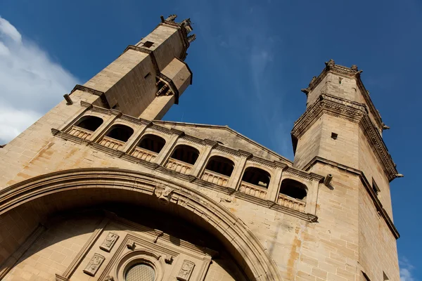 Kerk in alava, elciego, Spanje — Stockfoto