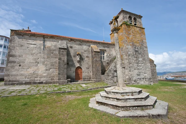Chiesa di Laxe, La Coruascar a, Galizia, Spagna — Foto Stock
