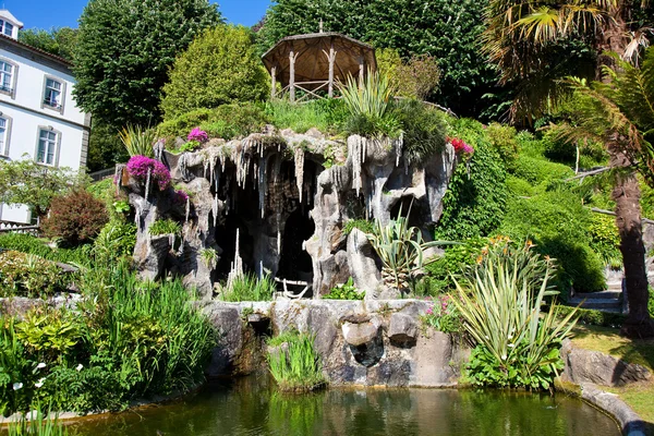 Jardines en Bom Jesus Do Monte, Braga, Portugal — Foto de Stock