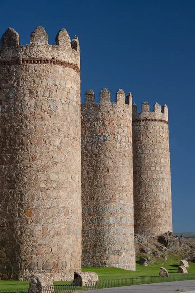 Стіни з Авіла, castilla Леоне (Іспанія) — стокове фото