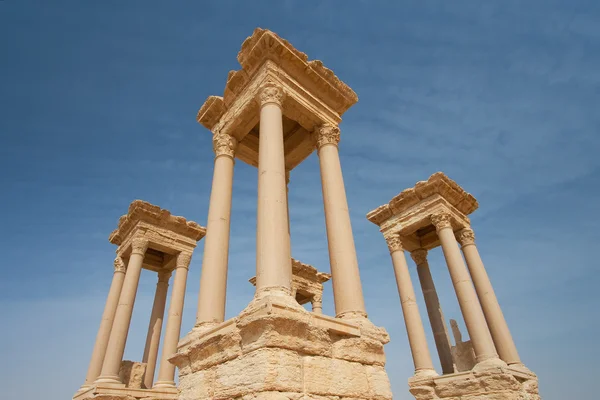 Colonne a Palmira — Foto Stock