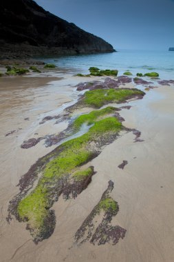 plaj llanes, asturias, İspanya