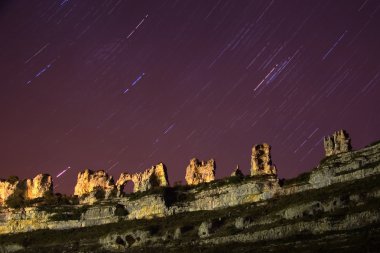 orbaneja del castillo, burgos, İspanya