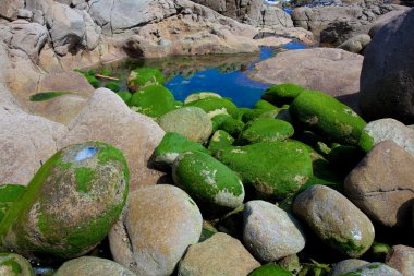 Rocks in Muxia, La Coruña, Spain