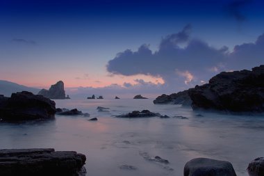 Deniz san juan de gaztelugatxe, bizkaia, İspanya