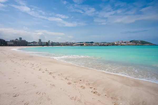 stock image Beach of Riazor, La Coruña, Galicia, Spain