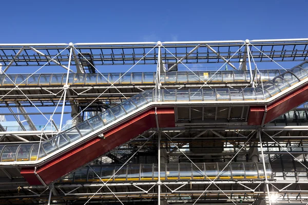 Muzeum Pompidou, Paříž, Francie — Stock fotografie