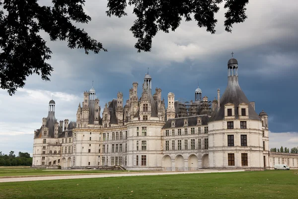 城堡的香波堡，paises del loira 法国 — 图库照片