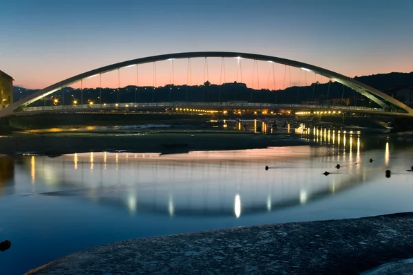 Híd plentzia, bizkaia, Spanyolország — Stock Fotó