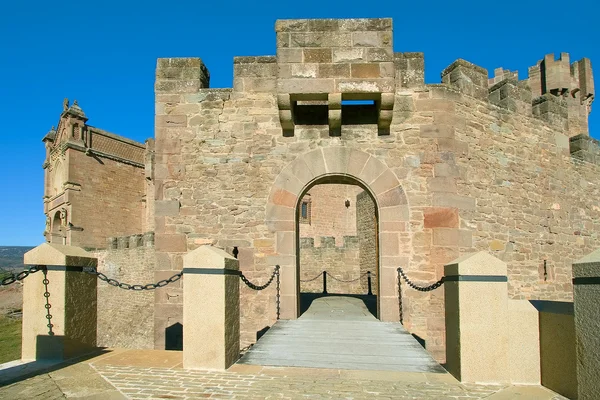 Burg von Javier, Navarra, Spanien — Stockfoto