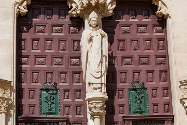 Stock image Door in the cathedral of Burgos, Castilla y Leon, Spain