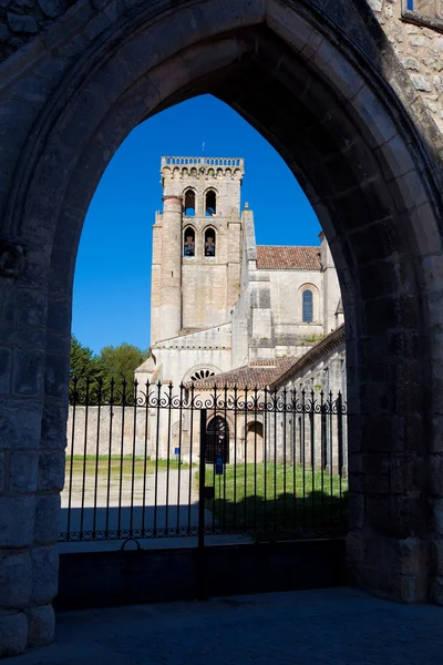 Entrance to the Monastery of Huelgas, Burgos, Spain — Stock Photo, Image