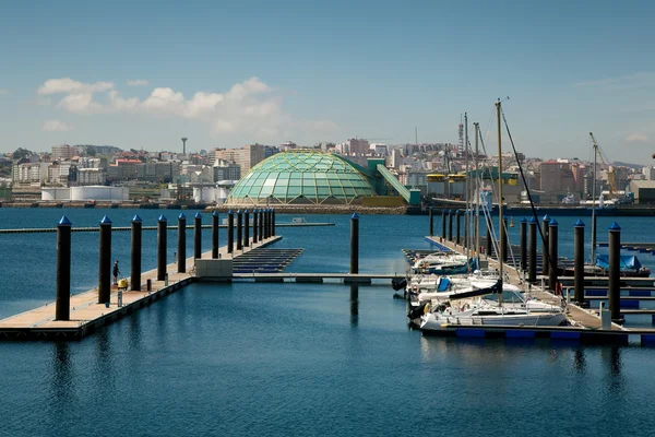 Port of La Coruña, Galicia, Spain — Stok fotoğraf