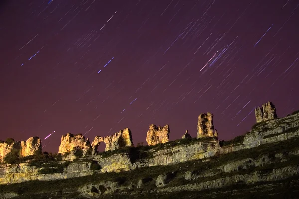 stock image Orbaneja del Castillo, Burgos, Spain