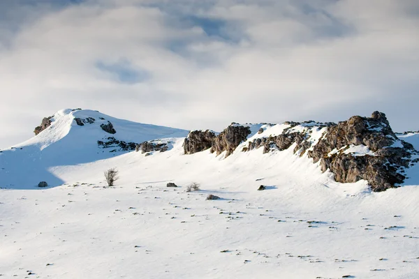 Saja-besaya doğal parkında kar — Stok fotoğraf