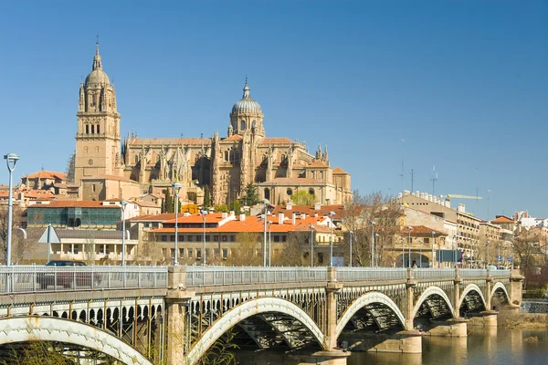 Veduta di Salamanca, Castilla y Leon (Spagna ) — Foto Stock