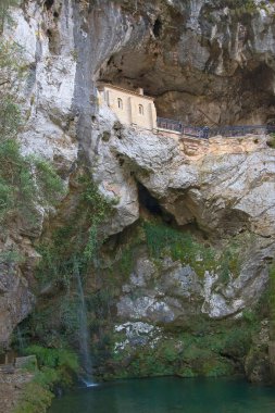 Kutsal covadonga, asturias, İspanya