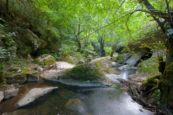 stock image Drain of Ojo Guareña