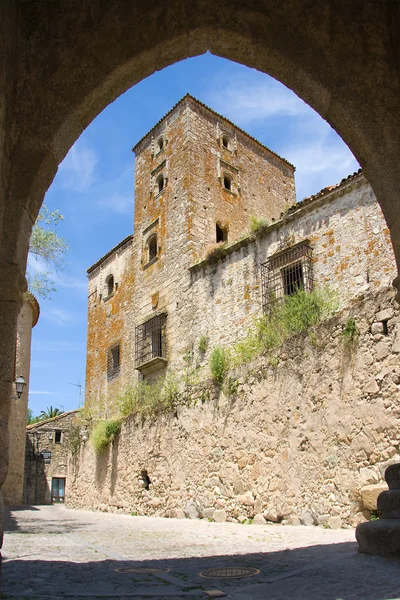 Wieża trujillo caceres, Estremadura (Hiszpania) — Zdjęcie stockowe