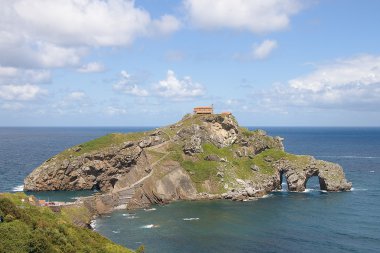 San juan de gaztelugatxe, bizkaia, İspanya