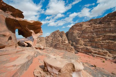 wadi rum peyzaj