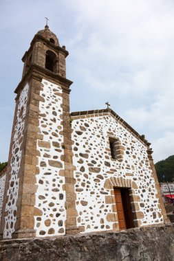 Church of San Andres de Teixido, La Coruña, Galicia, Spain clipart