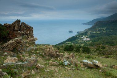 manzara capelada, Galiçya, İspanya