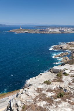 View of La Coruña, Galicia, Spain