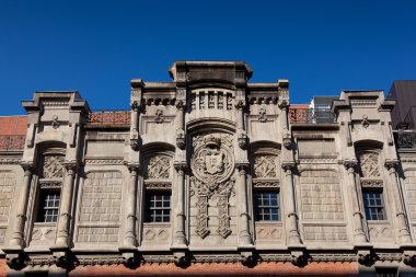 Facade of the Alhondiga, Bilbao, Bizkaia, Spain clipart