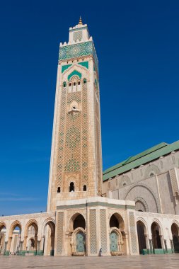 Hassan II mosque, Casablanca, Morocco clipart