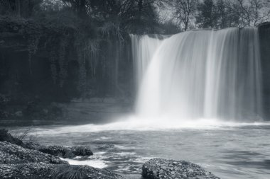 Waterfall of Pedrosa de Tobalina, Burgos, Spain clipart