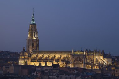 Cathedral of Toledo, Castilla la Mancha, Spain clipart