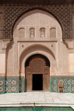 Medersa Ben Yousef, Marrakech, Morocco clipart