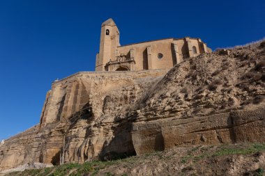 Kilise san vicente de la sonsierra, la rioja, İspanya