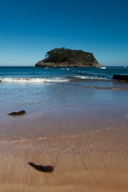 Lekeitio Plajı, Bizkaia, İspanya