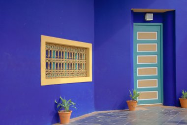 Ives Saint Laurent museum, Marrakech, Morocco clipart