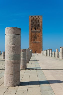 Hassan Tower, Rabat, Morocco clipart